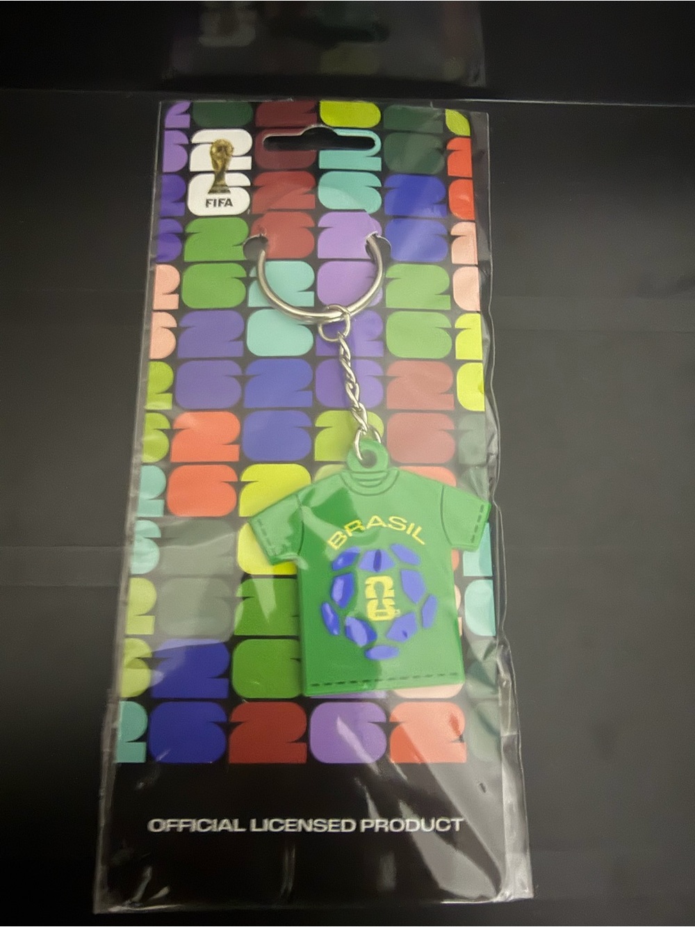 FIFA World Cup 2026 Collectible Souvenir - Keychain Brasil Jersey